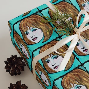 Barbra Wrapping Paper 3 Large Sheets Funny Girl Fanny Brice Vaudeville Hello Gorgeous 60s Judy Garland Liza Yentl Mandy Lady Gaga Star Born