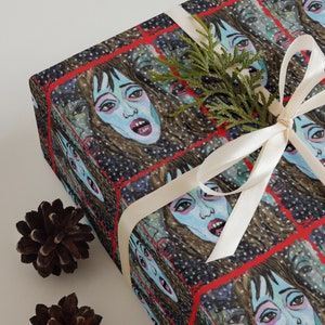 Wendy Torrance Wrapping Paper 3 Large Sheets Shining Shelley Duvall Stanley Kubrick Steven King Jack Nicholson Warner Popeye Grady Twins