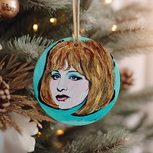 Barbra Porcelain Ornament Funny Girl Fanny Brice Vaudeville Hello Gorgeous Way We Were Vintage 60s Judy Garland Liza Yentl Mandy Lady Gaga