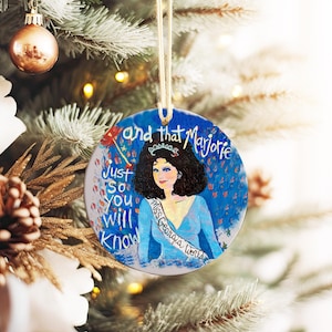 Adorno de porcelana de Suzanne Sugarbaker Delta Burke Diseño de mujeres Miss Georgia Mundo Julia Southern Belle Diseño de interiores Carter Atlanta