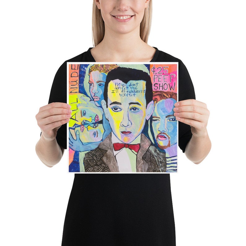 Pee-wee/'s Last Peep Show Art Print by Wayne Hollowell