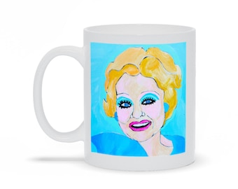 Tammy Faye Mug Televangelist PTL 700 Club Jim Bakker We&#39;re Blest Heritage USA Minnesota Eyes Messner Pat Robertson Jessica Hahn Chastain
