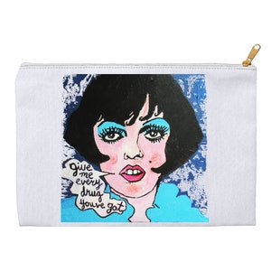 Liza Minnelli Accessories Pouch Andy Warhol Diaries Halston 70s Studio 54 Disco Cabaret Berlin Sally Bowles NYC Pop Art Sinatra