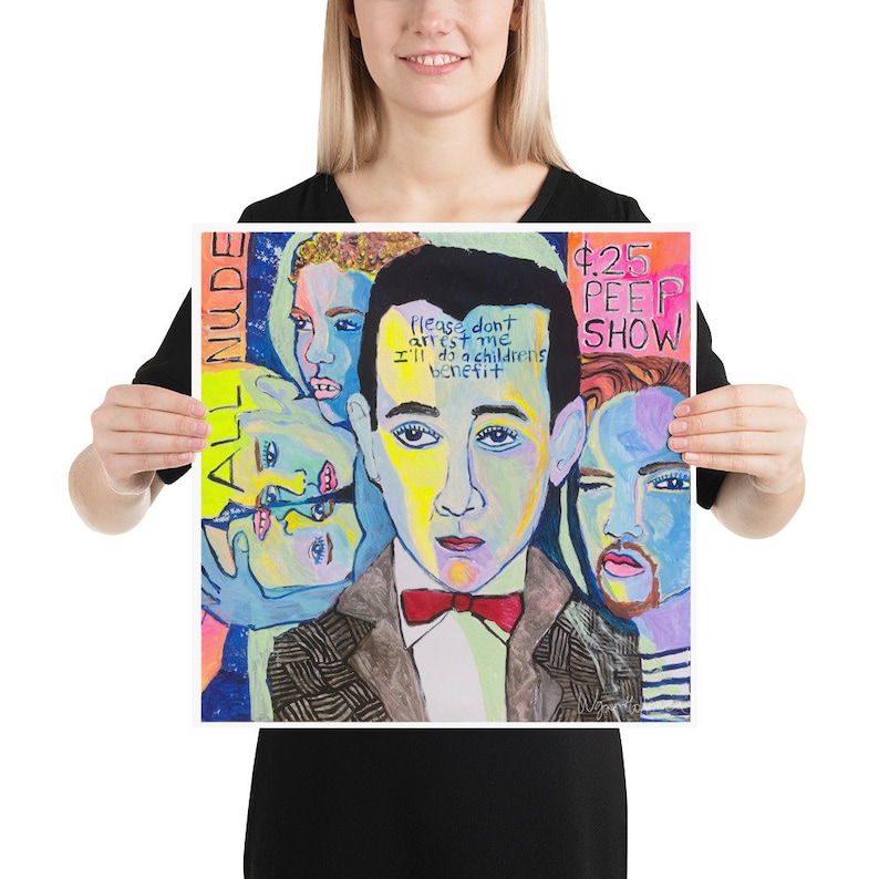 Pee-wee/'s Last Peep Show Art Print by Wayne Hollowell