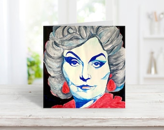 Bea Arthur Blank Cards Set Of 10 Golden Girls Dorothy Zbornack Maude Blanche Devereaux Rose Nyland Sophia Petrillo Betty White Jeffersons