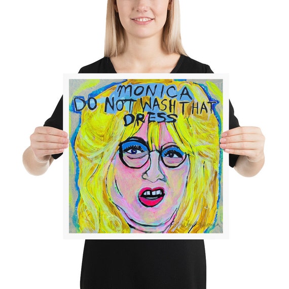 Buy Linda Tripp Art Print by Wayne Hollowell - Monica Lewinsky, Bill Clinton, Hillary, 90s, Gap, Blue Dress, DNA Online in India - Etsy Buy Linda Tripp Art Print by Wayne Hollowell - Monica Lewinsky, Bill Clinton, Hillary, 90s, Gap, Blue Dress, DNA Online in India - Etsy