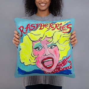 Oreiller Framboises Carol Channing Tout à fait moderne Boîte de Pandore Millie Hello Dolly Barbra Streisand Jinx Monsoon Les hommes préfèrent les blondes