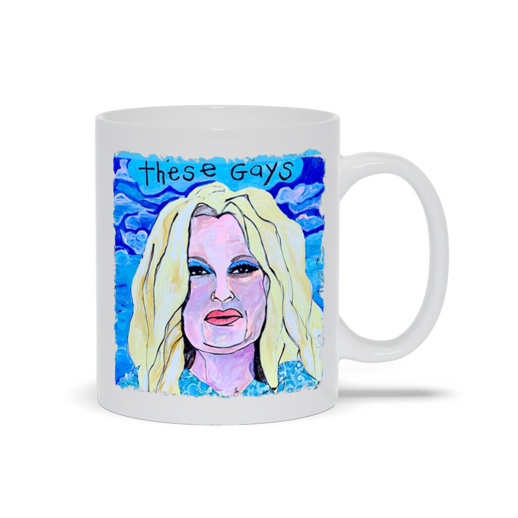Jennifer Coolidge Mug These Gays Hot Dog Stiflers Mom White Lotus American Pie Legally Blonde 2 Broke Girls Eugene Levy Jason Biggs