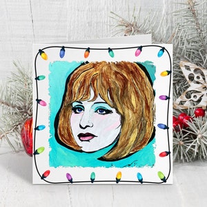 Barbra Cartes de Noël Ensemble de 10 Funny Lady Girl Fanny Brice Vaudeville Bonjour Magnifique façon dont nous étions vintage années 60 Judy Garland Liza Yentl Mandy