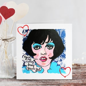 Liza Minnelli Cartão de Dia dos Namorados Andy Warhol Diaries Halston 70s Studio 54 Disco Cabaret Berlin Sally Bowles NYC Pop Art Sinatra