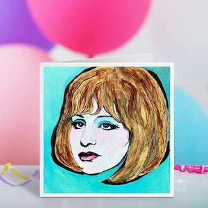 Barbra Birthday Card Funny Girl Fanny Brice Vaudeville Hello Gorgeous Star Is Born The Way We Were Vintage 60s Judy Garland Liza Yentl Mandy