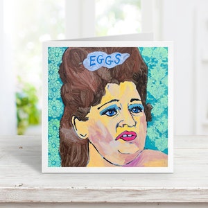 Edie Egg Lady Blank Cards Set of 10 Edith Massey Pink Flamingos John Waters Female Trouble Desperate Living Aunt Ida Carlotta Baltimore