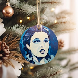 Judy Garland Porzellan Ornament Zauberer Oz Dorothy Ruby Slippers Gelb Brick Road Liza Minnelli Carnegie Hall Star Born Over Rainbow MGM