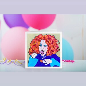 Bette Midler Tarjeta de cumpleaños Rose Sadie Grandes Playas de Negocios Vintage Divine Miss M Hero Hola Dolly Barry Manilow 70s Hocus Pocus