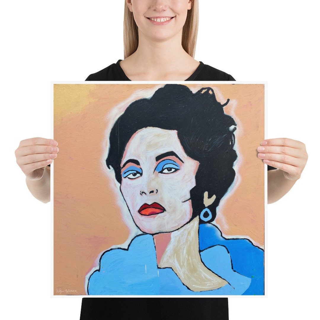 Mommie Dearest Art Print Faye Dunaway Joan Crawford No Wire Hangers Don ...