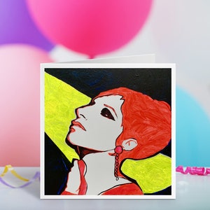 Barbra Birthday Card Funny Girl Fanny Brice Vaudeville Hello Gorgeous Star Is Born The Way We Were Vintage 60s Judy Garland Liza Yentl Mandy