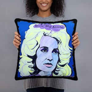 Tammy Wynette Pillow Musique country western Dolly Parton Loretta Lynn Nashville Johnny Cash Patsy Cline Willie Nelson Kenny Rogers Opry