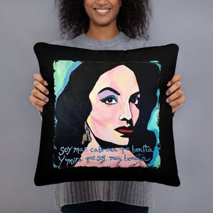 Maria Felix Pillow Mexicana Chingona Epoca Oro Cabrona Bonita Golden Age Cinema Diva Film Icon Legend Femme Fatale Classic Fashion Latina
