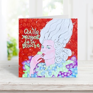 Marie Antoinette Blanko Karten 10Er Set Let Them Eat Cake Versailles Paris Französischer König Louis XIV Palace Quils Mangent Brioche Kirsten Dunst