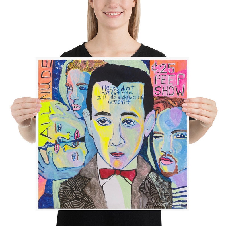 Pee-wee/'s Last Peep Show Art Print by Wayne Hollowell
