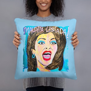 Soraya Montenegro Almohada Maldita Lisiada María La Del Barrio Itati Cantoral Thalía Telenovela Mexicana Televisa Los Ricos Tambien Lloran