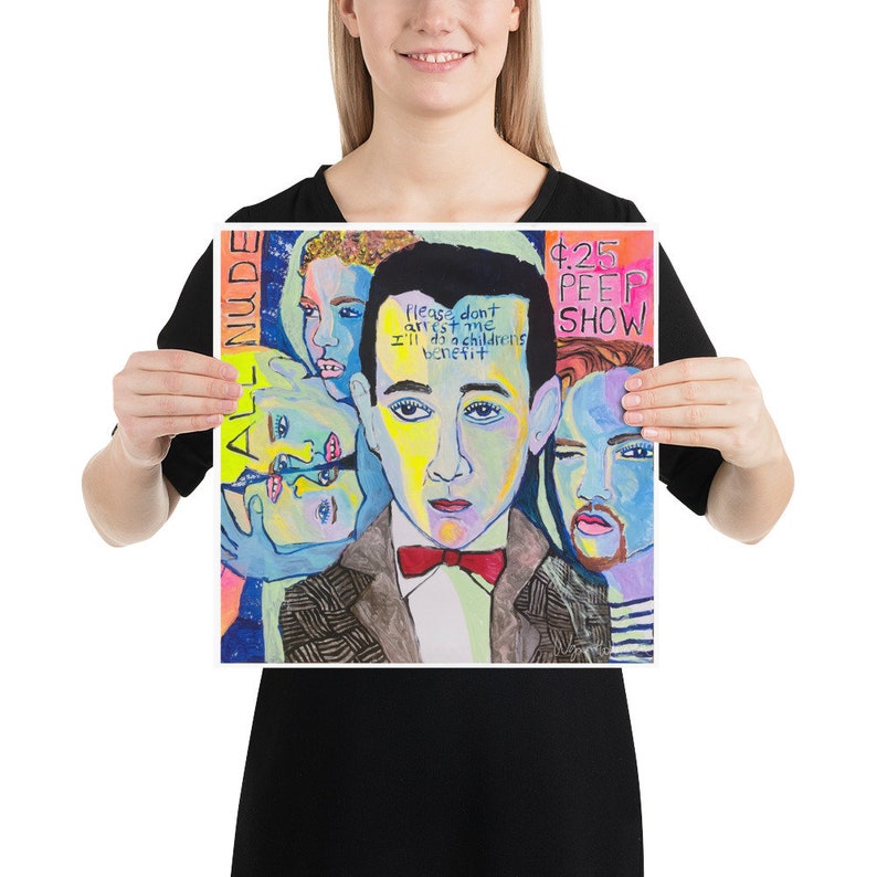 Pee-wee/'s Last Peep Show Art Print by Wayne Hollowell