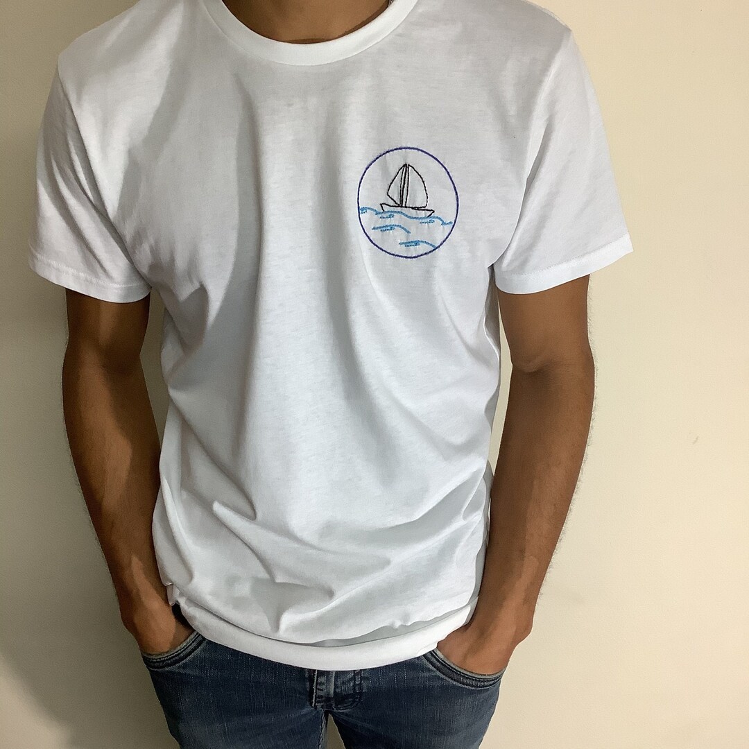 Embroidery Kit - T-shirt (included) - 100% Organic Cotton Embroidery Kit - T-shirt (included) - 100% Organic Cotton