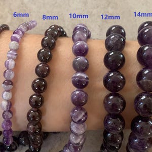 Rainbow Fluorite Gemstone Bracelet: Grade AA+ Crystal Beads Stretch Bracelet image 10