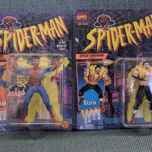 Amazing Spider-Man 2pk Web racer and Kraven