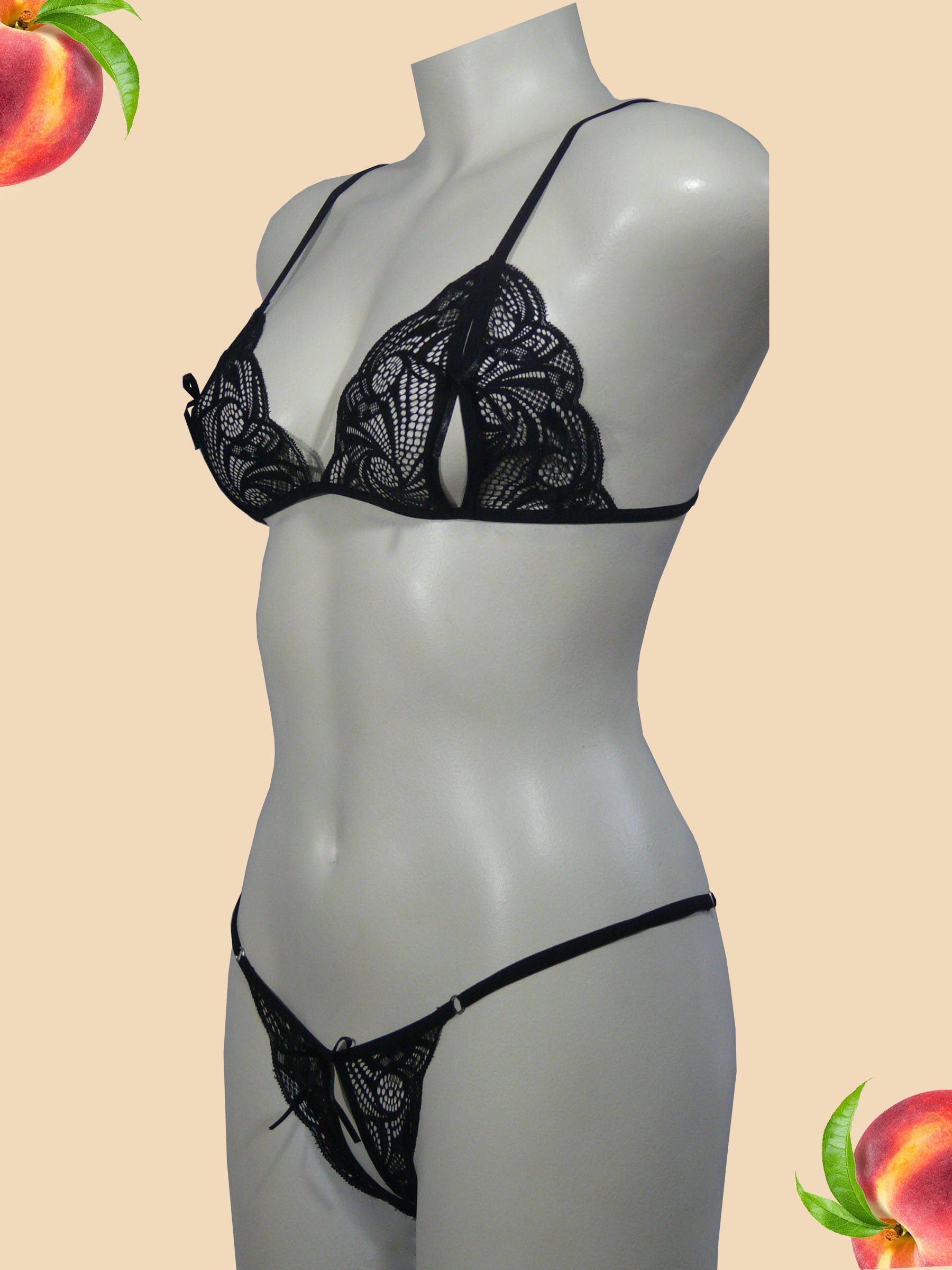 Bust Bra Crotchless Panty Bra G-String For Women/Lady Bikini Set Underwear Bust Bra Crotchless Panty Bra G-String For Women/Lady Bikini Set Underwear