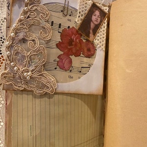 Lacey Antique Junk Journal - Etsy