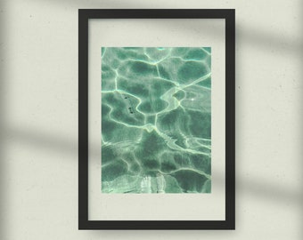 Onderwater kunst print, housewarming cadeau