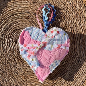 Lavender Sachets, Quilted Sachets, Scented sachets, Heart sachets, Vintage Sachets,