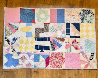 Handmade Rug, Quilted Rug, Front Door Rug, Patchwork Rug, Small Rug, Entry Rug, Bath Mat, Cotton Rug