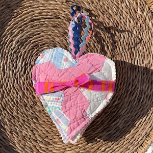 Lavender Sachets, Quilted Sachets, Scented sachets, Heart sachets, Vintage Sachets,