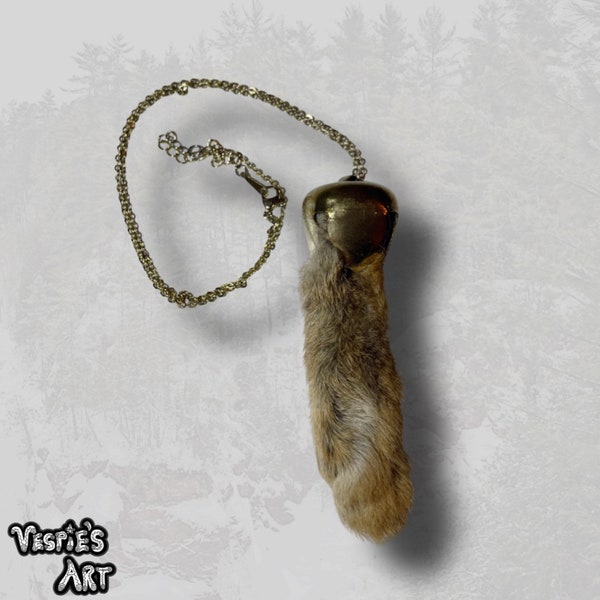 Rabbit Foot Necklace - Etsy