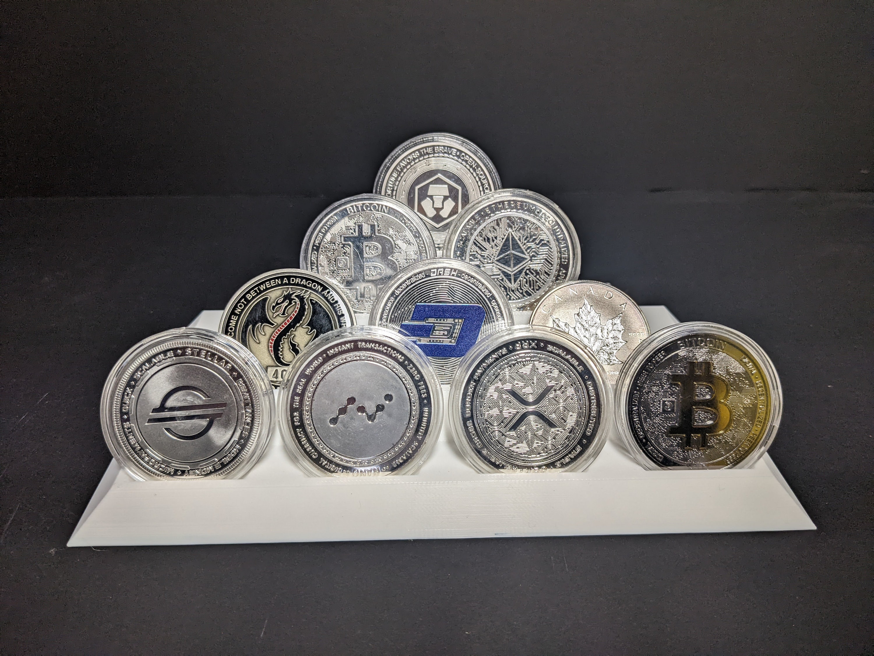 3D Printed Challenge Coin Holder Etsy