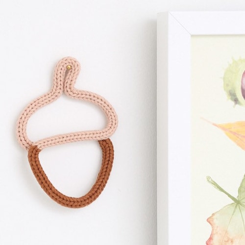 Knitted Wire Squirrel Woodland Nursery Decor Kids Room Etsy UK