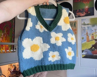 The Blossom Vest Knitting Pattern