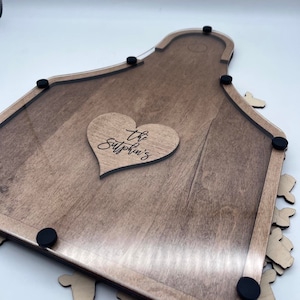 Cow Tag Wedding Alternative *DIGITAL FILE ONLY* Glowforge Size