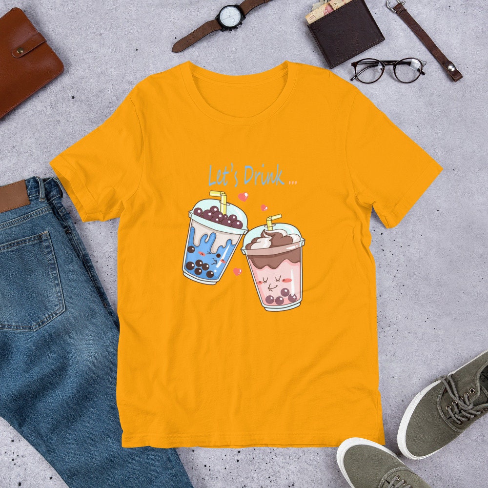 Bubble Tea Shirt Bubble Milk Tea Shirt Boba Drink Lover - Etsy