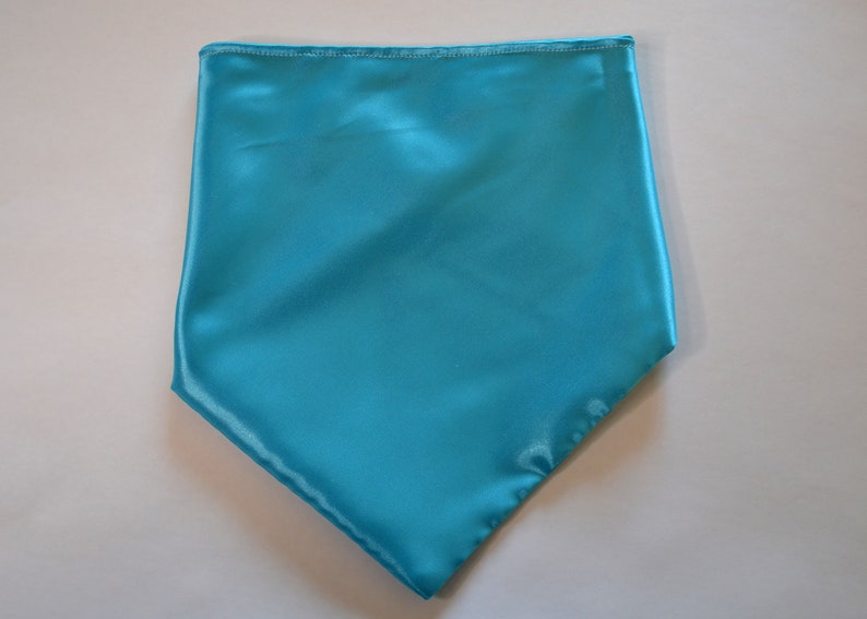 Spring Bandana Dog Bandana Cat Bandana Cyan Over the Collar Bandana Yellow Lavender Snap On Bandana Satin Bandana Collection