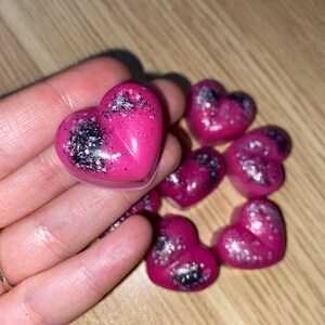 Dark Opium Wax Melts - Heart Shaped Soy Wax Melts, Highly Fragranced, Handmade, Vegan, Gifts, New Home Gifts, Candle, Perfume Fragranced