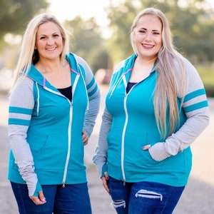 Turquoise Hoodie Etsy