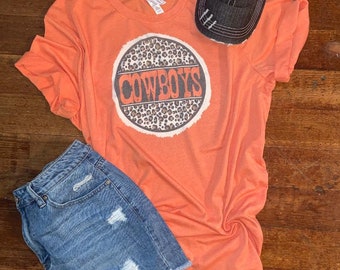 NCAA Oklahoma State Cowboys Keychain Coin Purse Divided Flame NCAA Oklahoma State Cowboys Keychain Coin Purse Divided Flame