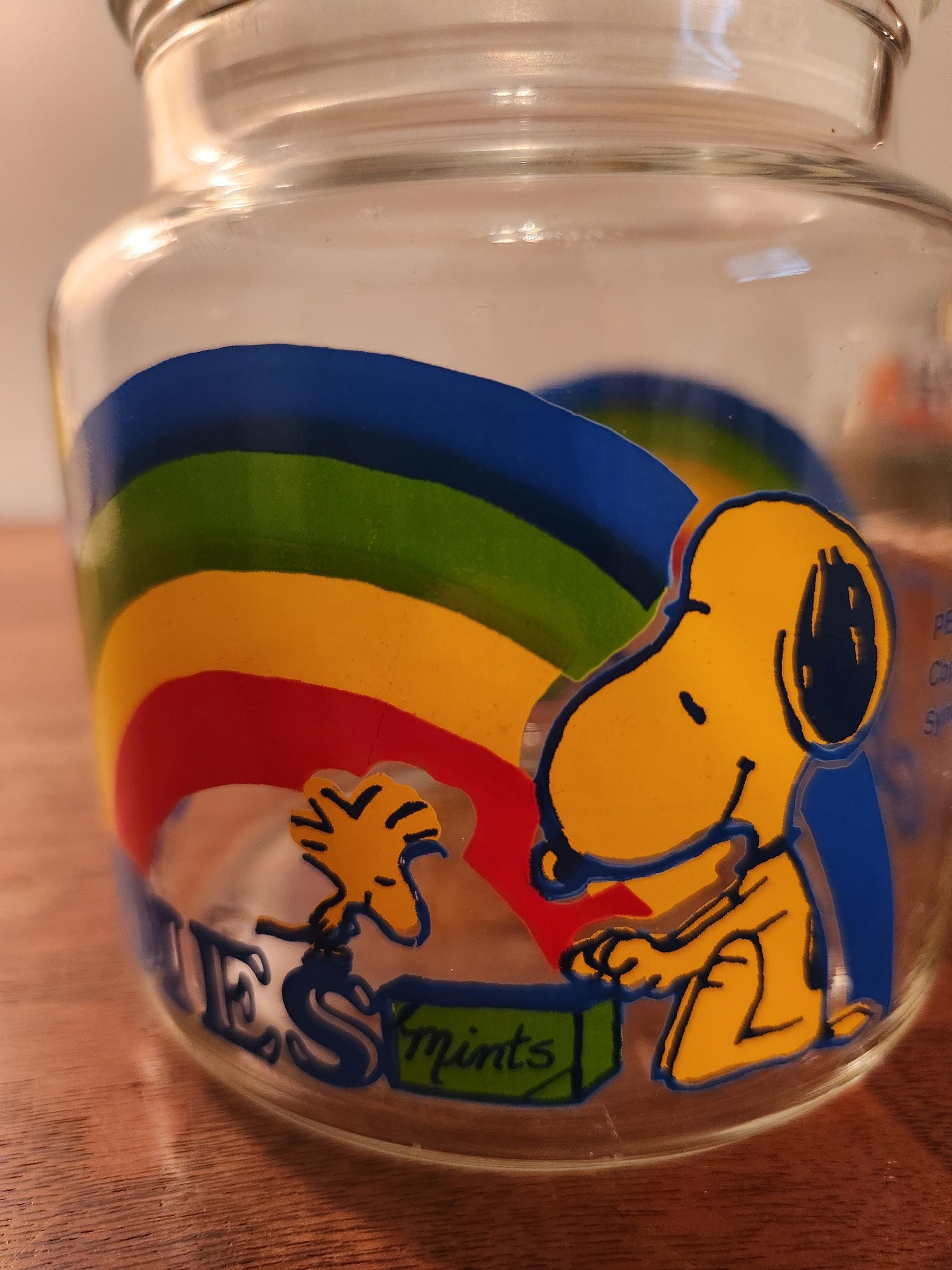 Snoopy Goodies Jar - Etsy
