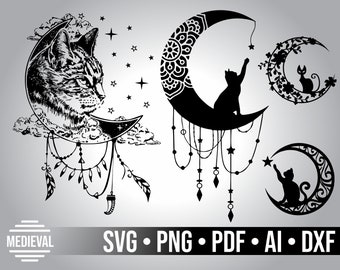Free Free 322 Layered Cat Mandala Svg SVG PNG EPS DXF File