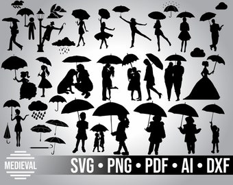 Download Friends Umbrella Svg Etsy
