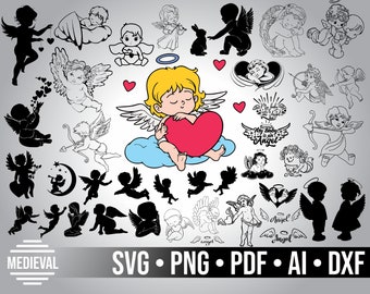 Download Baby Angel Svg Etsy