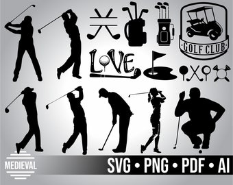 Download Golf Monogram Svg Etsy